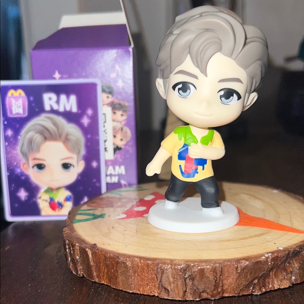 2025 McDonalds #1 RM TINY TAN x BTS Happy Meal Toy